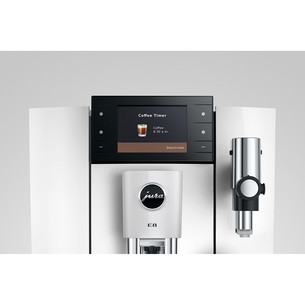JURA E8 Piano White (ED), valge - Espressomasin