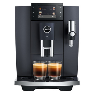 JURA E8 Cosmic Black (ED), must - Espressomasin