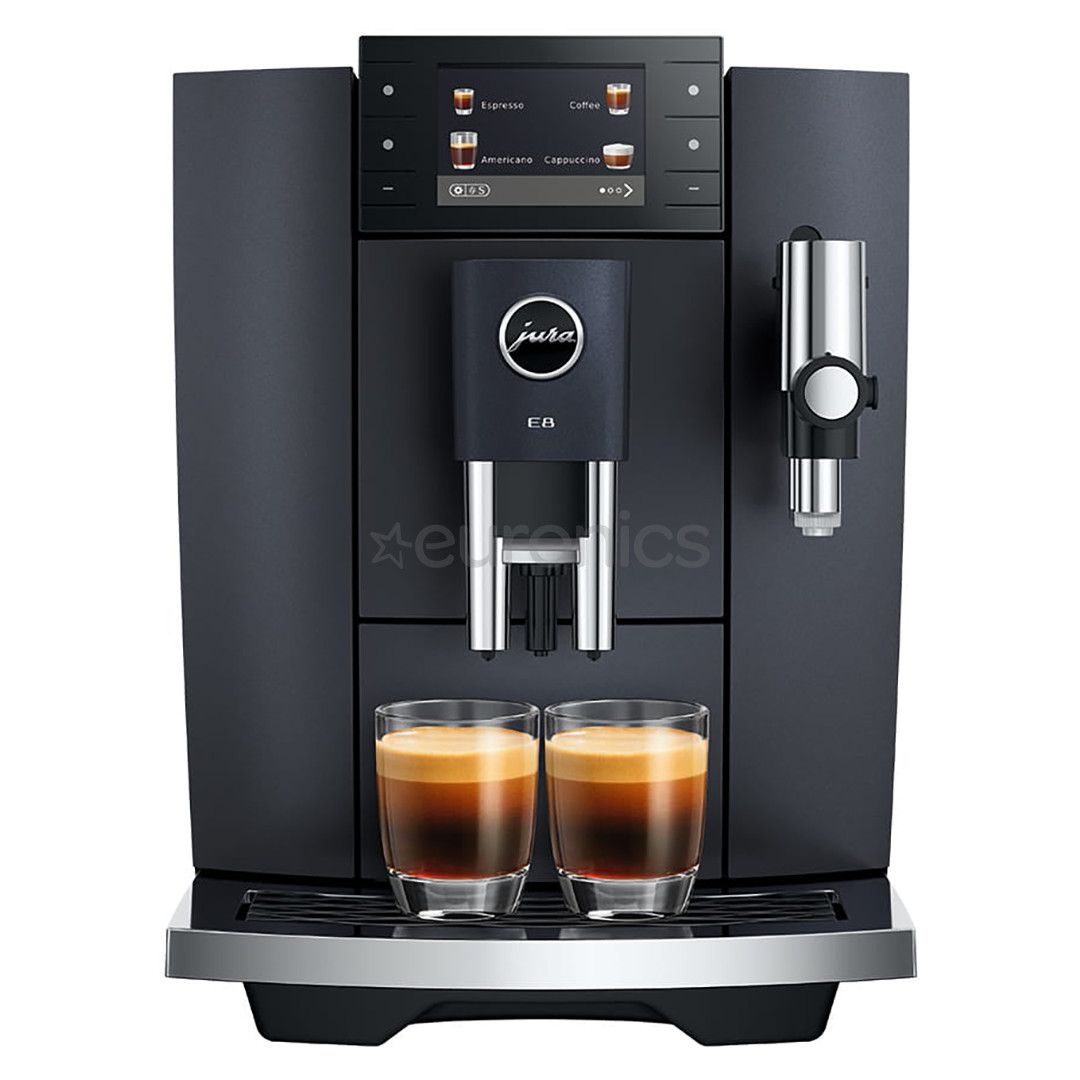 JURA E8 Cosmic Black (ED), must - Espressomasin