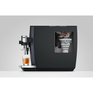 JURA E8 Cosmic Black (ED), must - Espressomasin