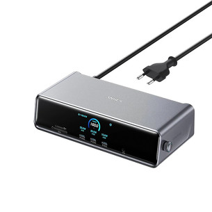 Anker Prime Triple Display, 140 W, hall - Sülearvuti dokk A83B33A1