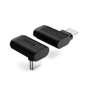 Hama 90°C USB-C Angled Adapter, черный - Адаптер 00200359