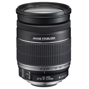 EF-S 18 - 200mm F3.5 - 5.6 IS lens, Canon