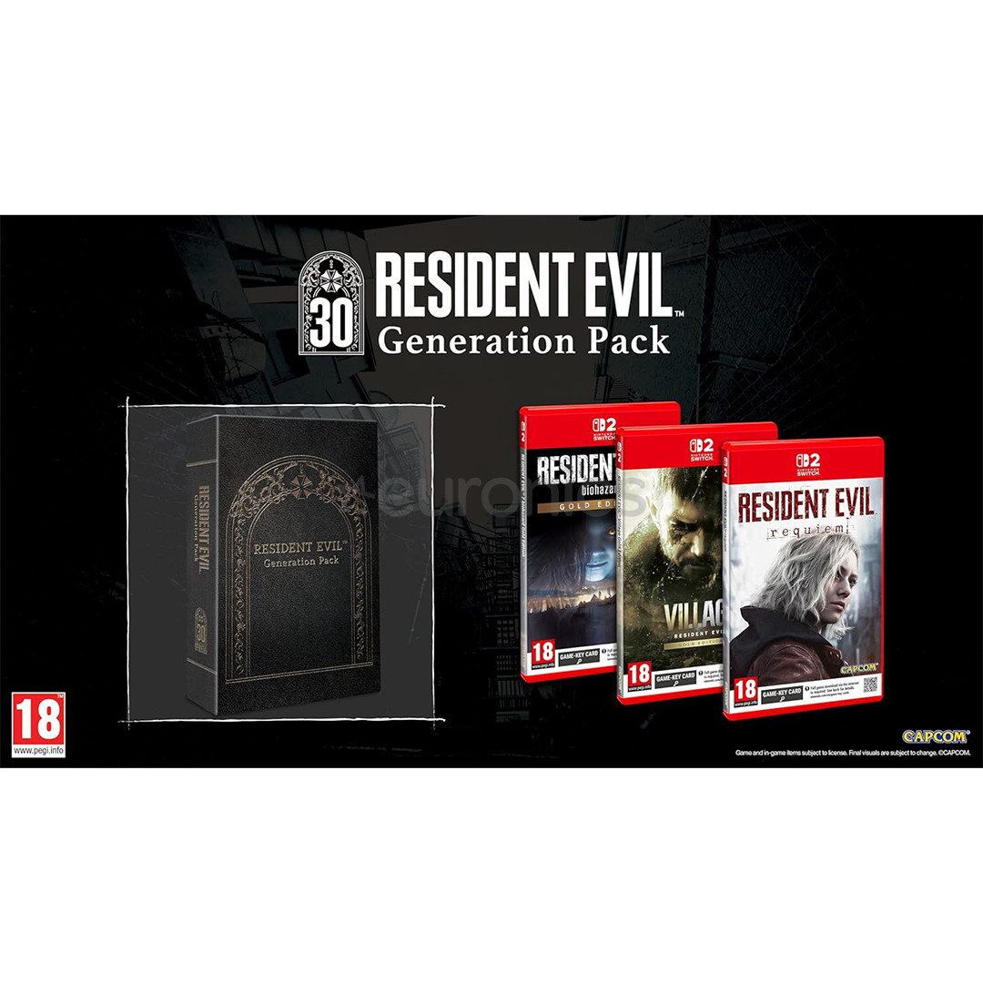 Resident Evil Generation Pack, Nintendo Switch 2 - Mäng