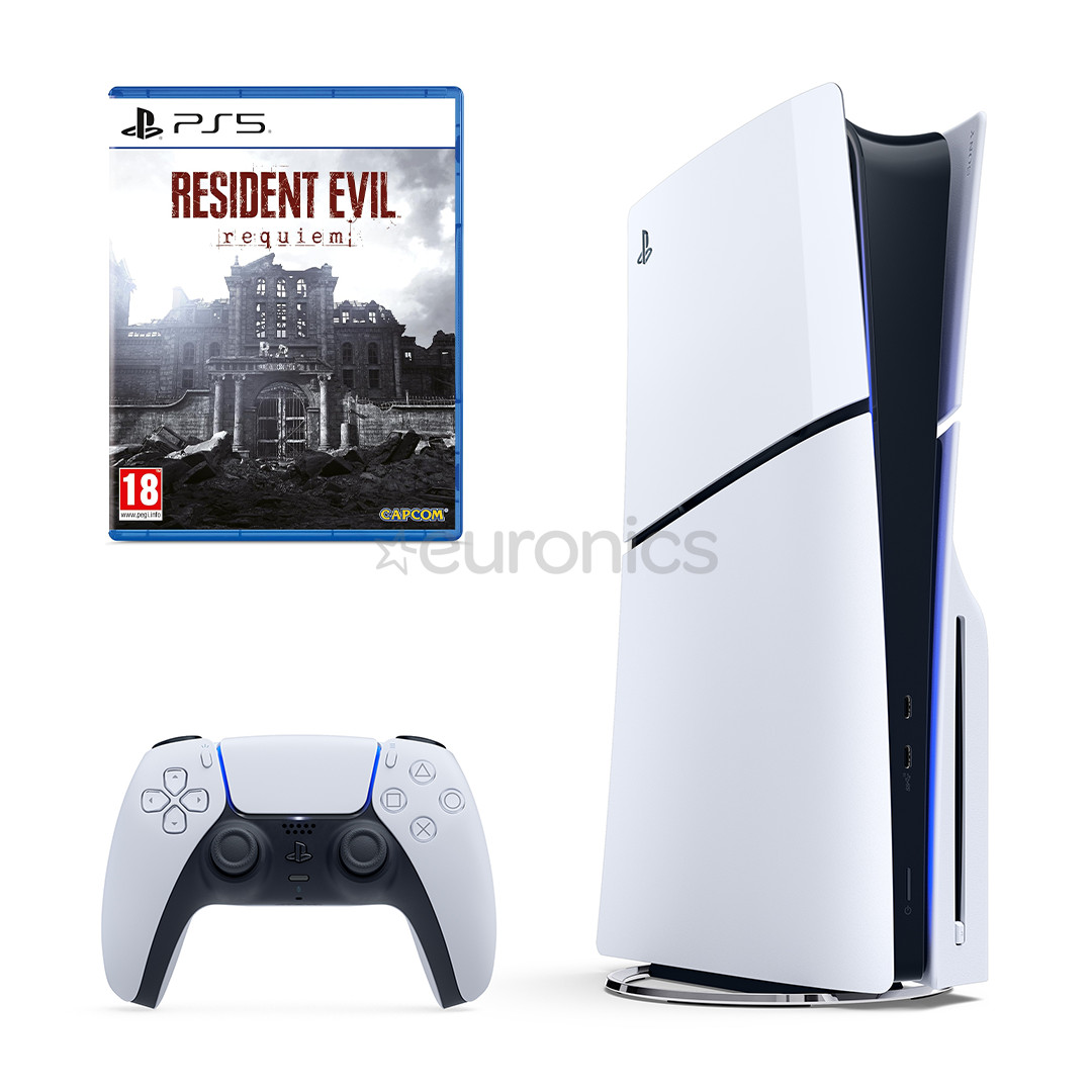Sony PlayStation 5 Slim + Resident Evil: Requiem - Mängukonsooli komplekt