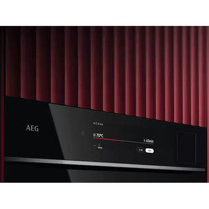 AEG ProAssist SteamPro 9000 Series, 70 л, черный - Интегрируемый паровой духовой шкаф