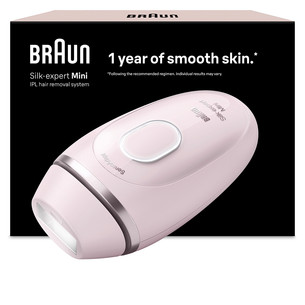 Braun Silk-expert Mini, roosa - Fotoepilaator