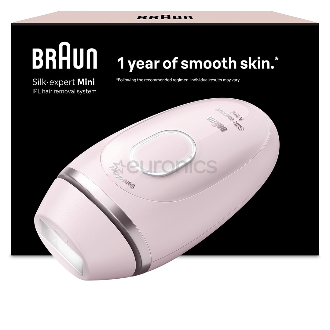 Braun Silk-expert Mini, roosa - Fotoepilaator