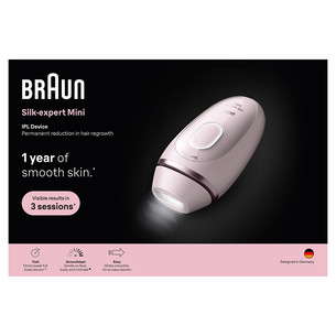 Braun Silk-expert Mini, roosa - Fotoepilaator