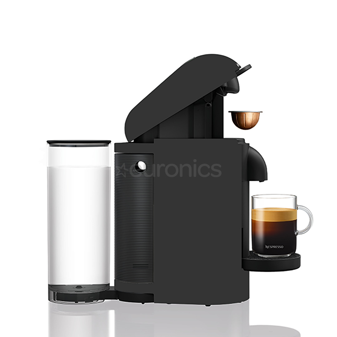 Krups Nespresso Vertuo Plus, matte black - Capsule coffee machine