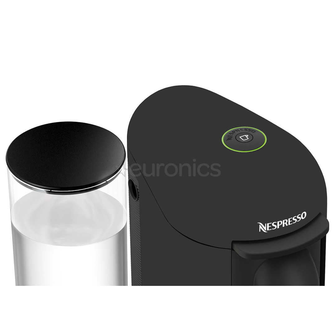 Krups Nespresso Vertuo Plus, matte black - Capsule coffee machine