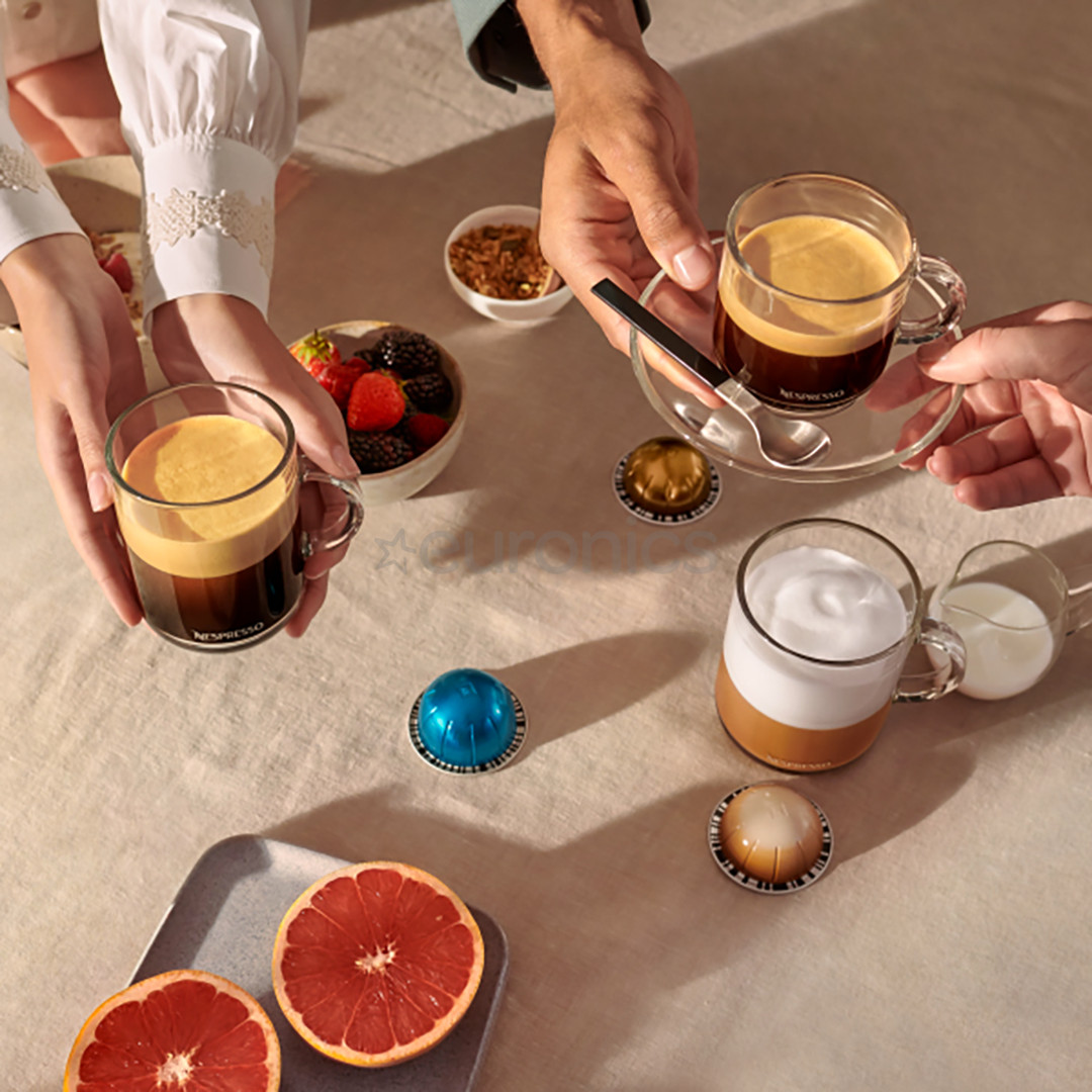 Krups Nespresso Vertuo Plus, white - Capsule coffee machine