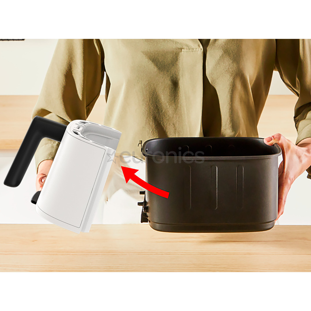 Tefal Easy Fry Silence, 1670 W, 5 L, valge - Kuumaõhufritüür