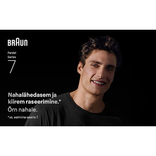 Braun, Series 7, Wet & Dry, серый - Бритва