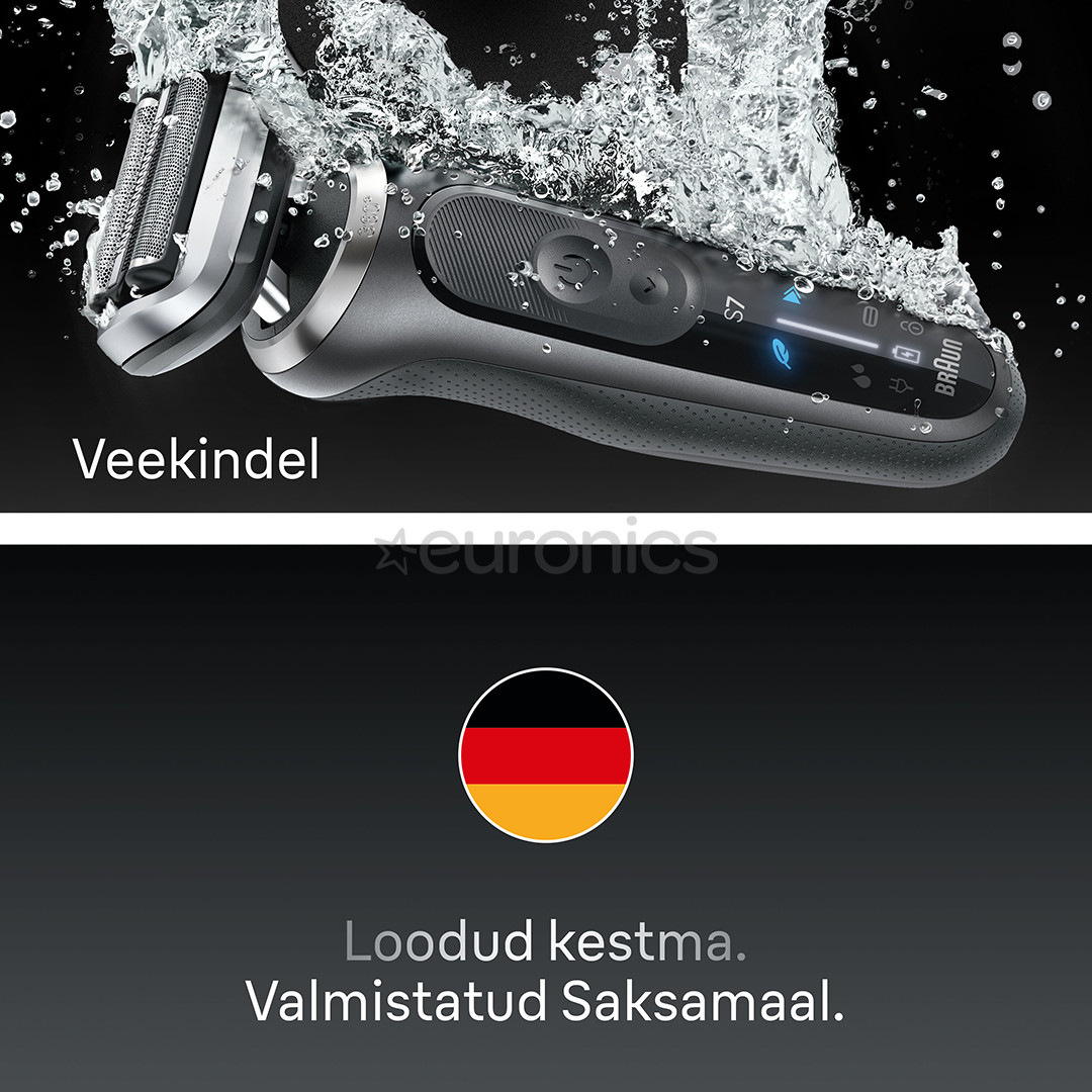 Braun, Series 7, Wet & Dry, серый - Бритва