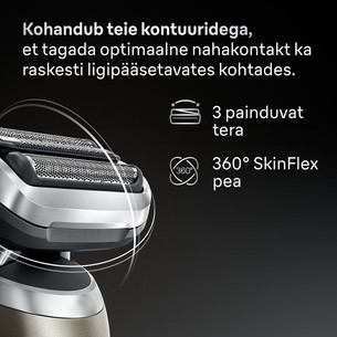 Braun Series 7, wet & dry, brown - Shaver