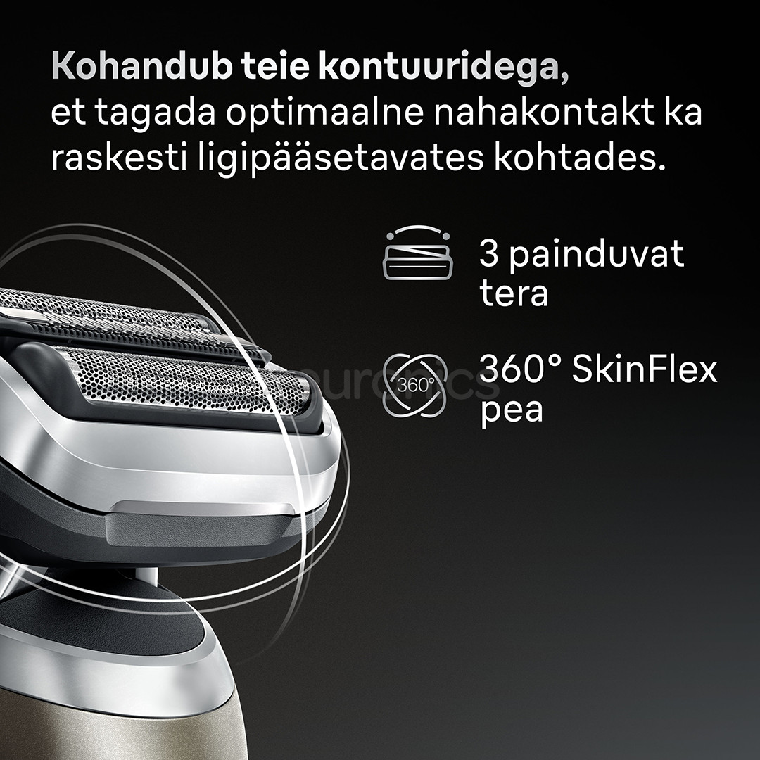 Braun Series 7, wet & dry, brown - Shaver