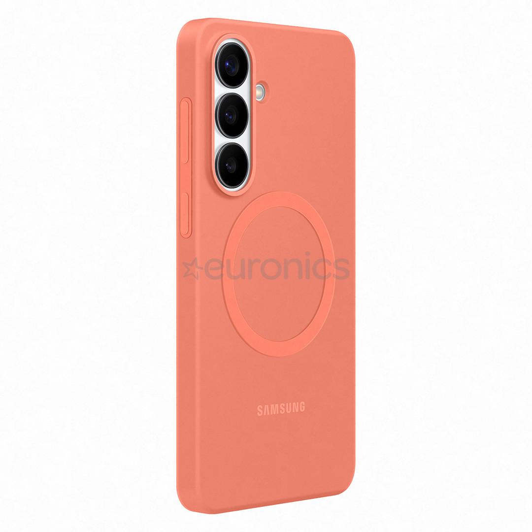 Samsung Silicone Magnet Case, Galaxy S26+, coralred - Case