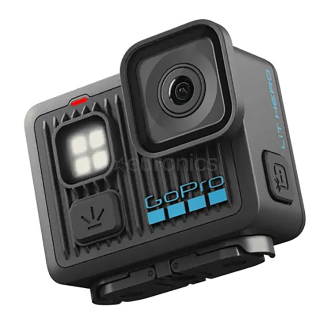 GoPro LIT HERO, must - Seikluskaamera