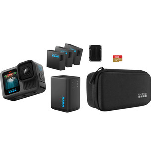 GoPro Hero13 Black Extended Power Bundle, must - Seikluskaamera