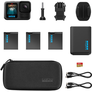 GoPro Hero13 Black Extended Power Bundle, must - Seikluskaamera