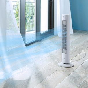 Philips 5000 Series, 40 W, valge - Tornventilaator