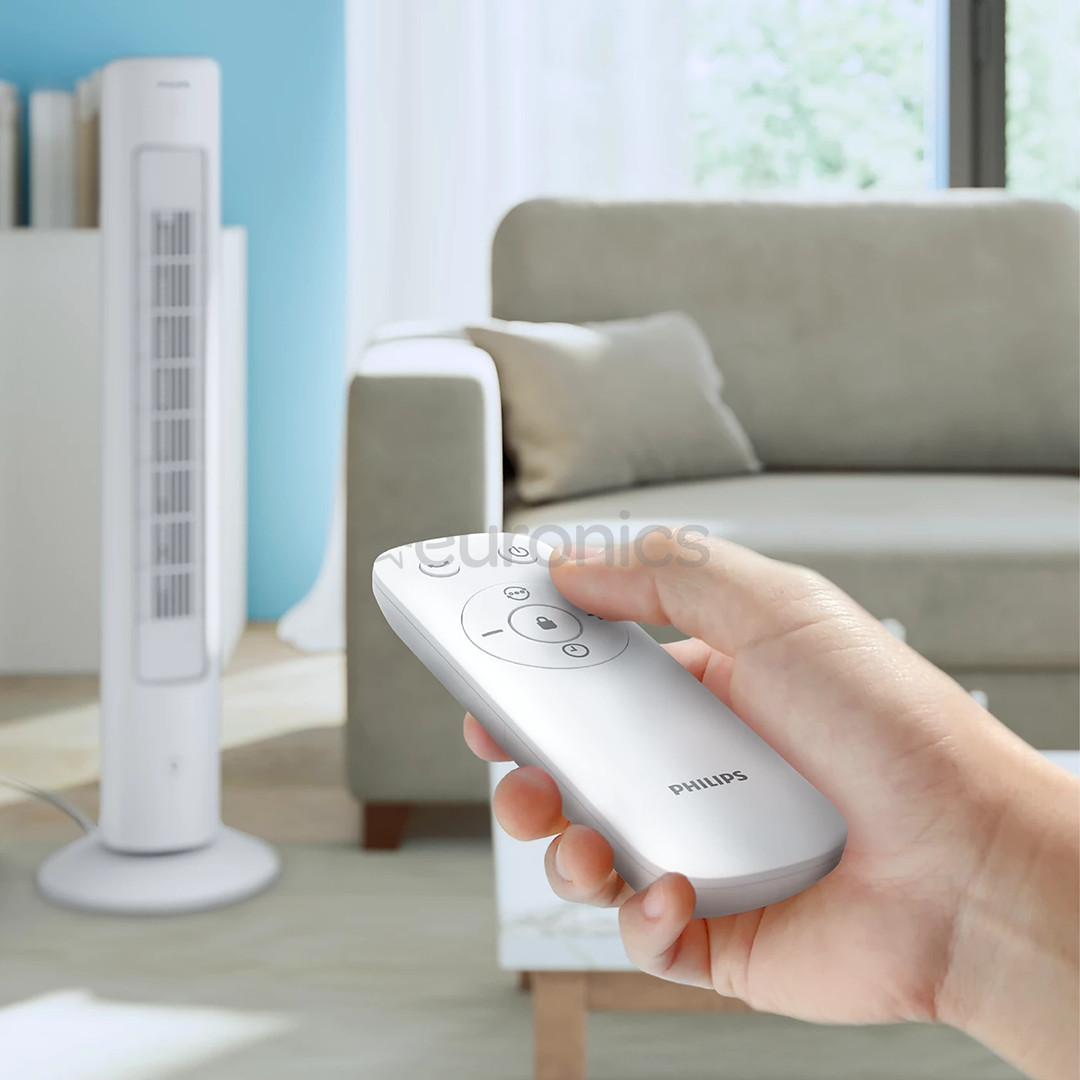 Philips 5000 Series, 40 W, valge - Tornventilaator