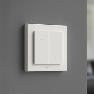 Aqara Shutter Switch H2 EU, white - Smart wall switch