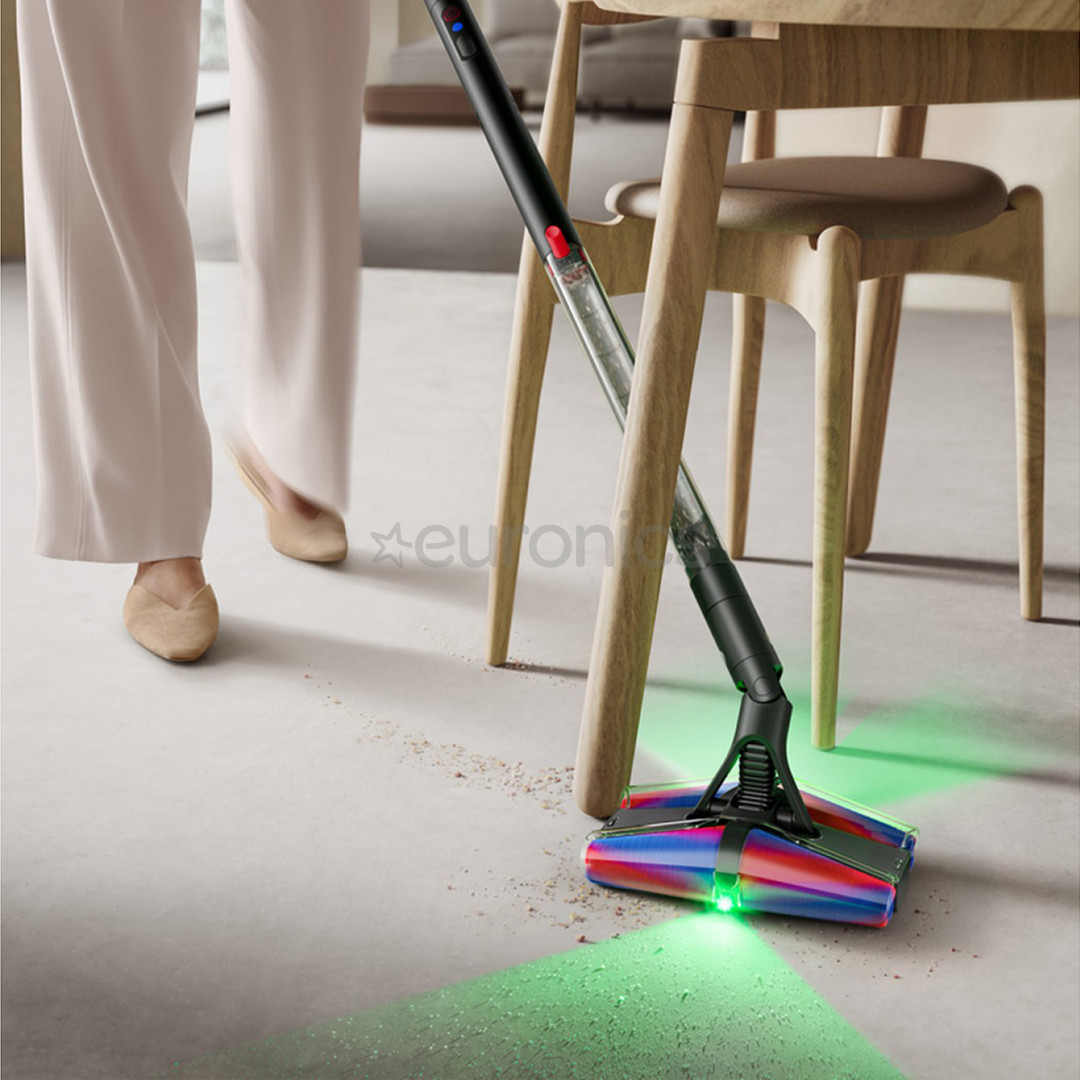 Dyson PencilVac Fluffycones™, must/hall - Juhtmevaba varstolmuimeja