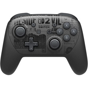 Nintendo Pro Controller Resident Evil Requiem Edition, Nintendo Switch 2, must - Juhtmevaba pult 045496321840