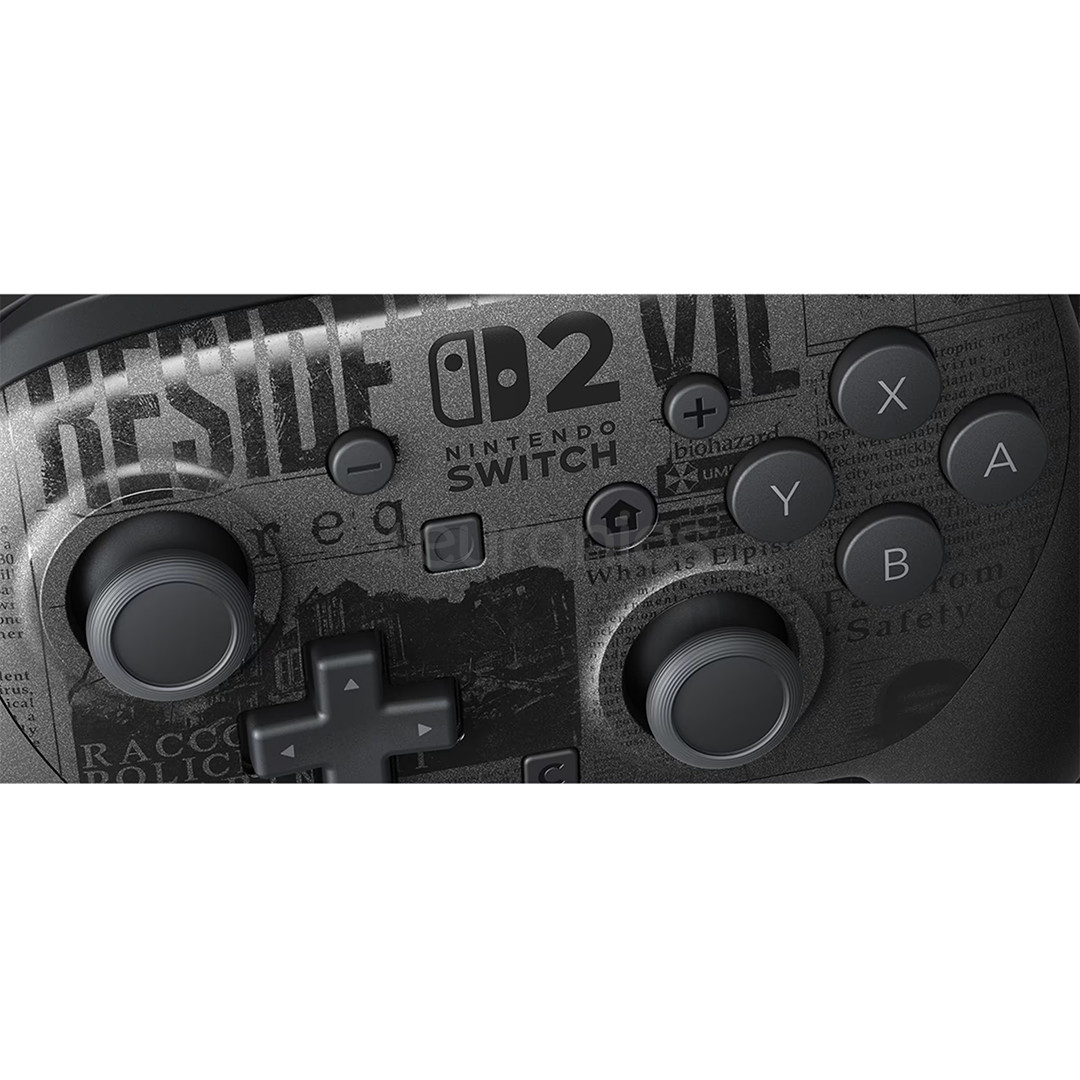 Nintendo Pro Controller Resident Evil Requiem Edition, Nintendo Switch 2, must - Juhtmevaba pult