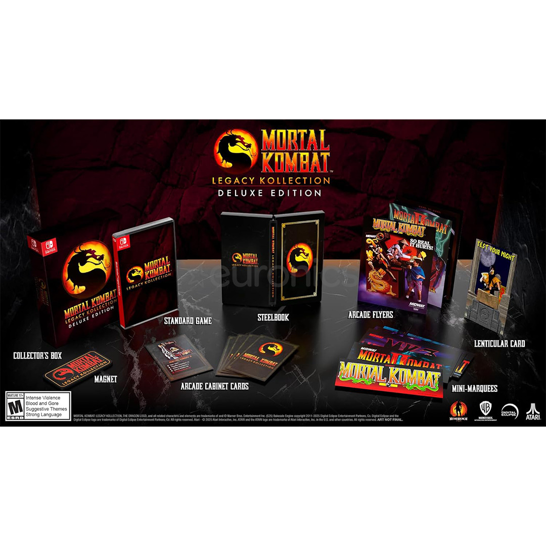 Mortal Kombat: Legacy Kollection Deluxe Edition, Nintendo Switch - Mäng