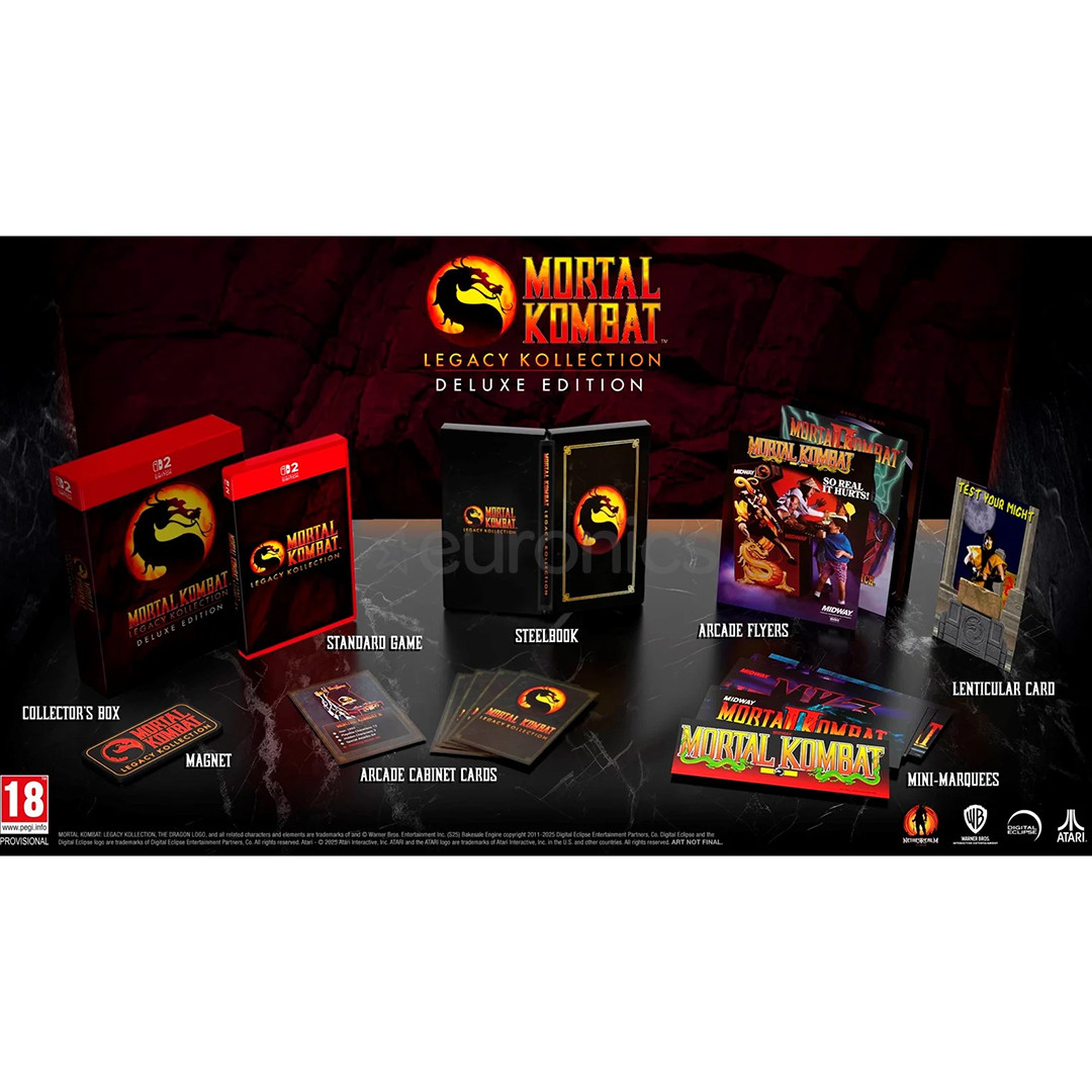 Mortal Kombat: Legacy Kollection Deluxe Edition, Nintendo Switch 2 - Mäng