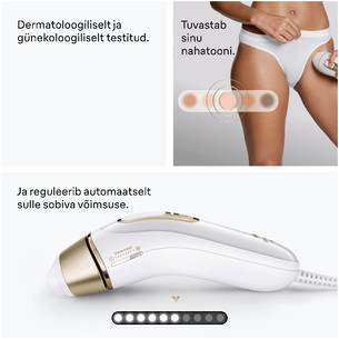 Braun Silk-expert Pro 5, белый/золотистый - Фотоэпилятор