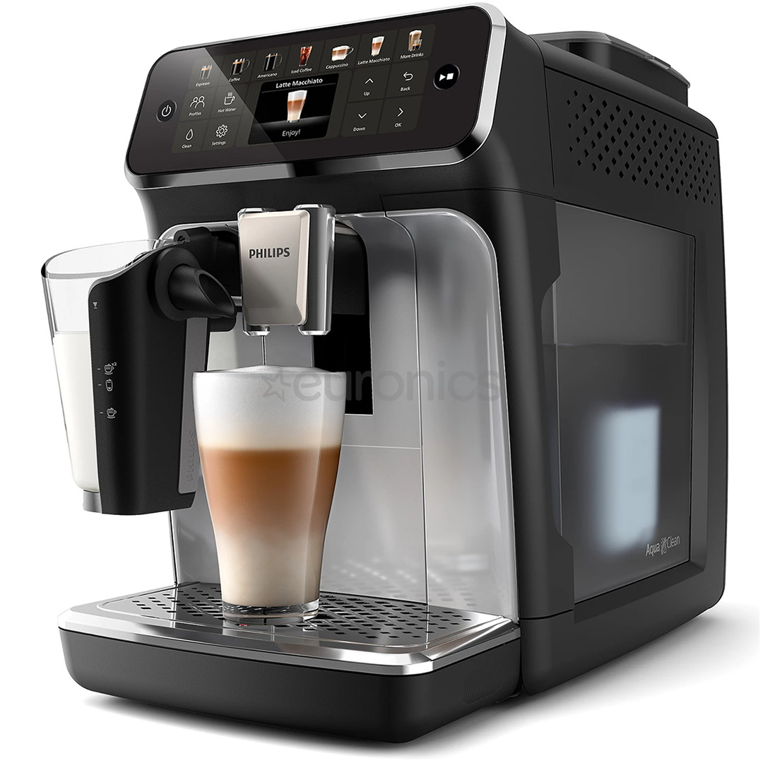 Philips 4400 Series, black - Espresso machine