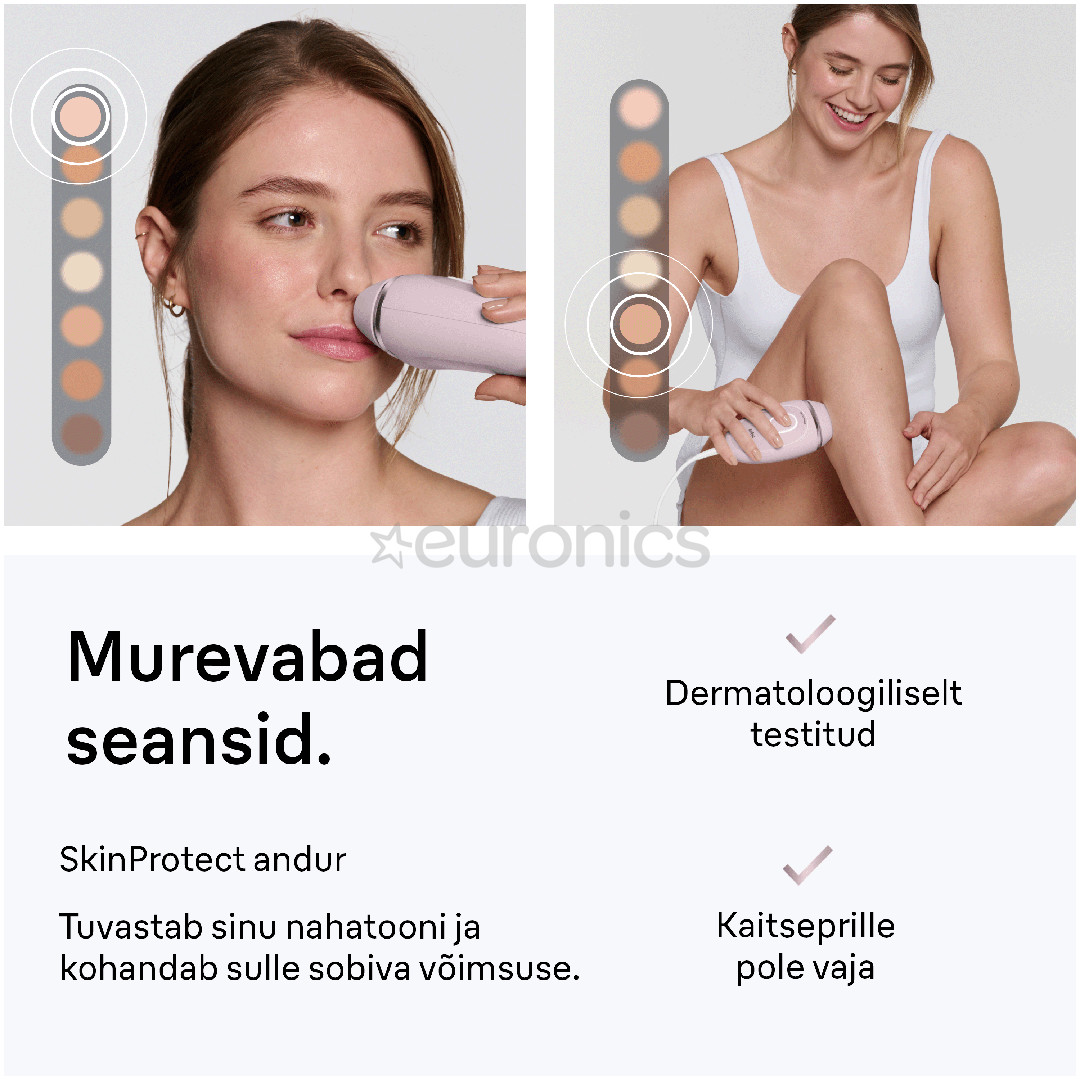 Braun Silk-expert Mini, roosa - Fotoepilaator