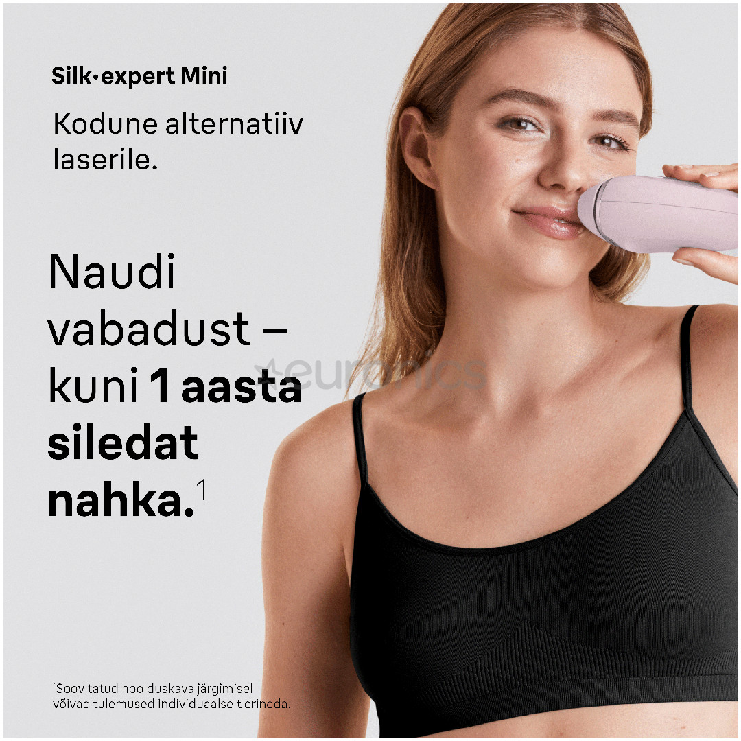 Braun Silk-expert Mini, roosa - Fotoepilaator
