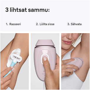 Braun Silk-expert Mini, roosa - Fotoepilaator