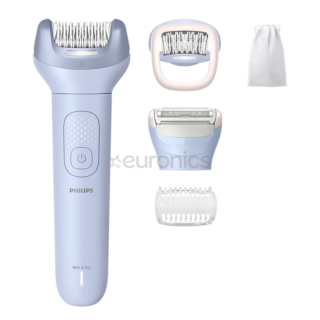 Philips Epilator Series 8000, wet & dry, sinine - Epilaator