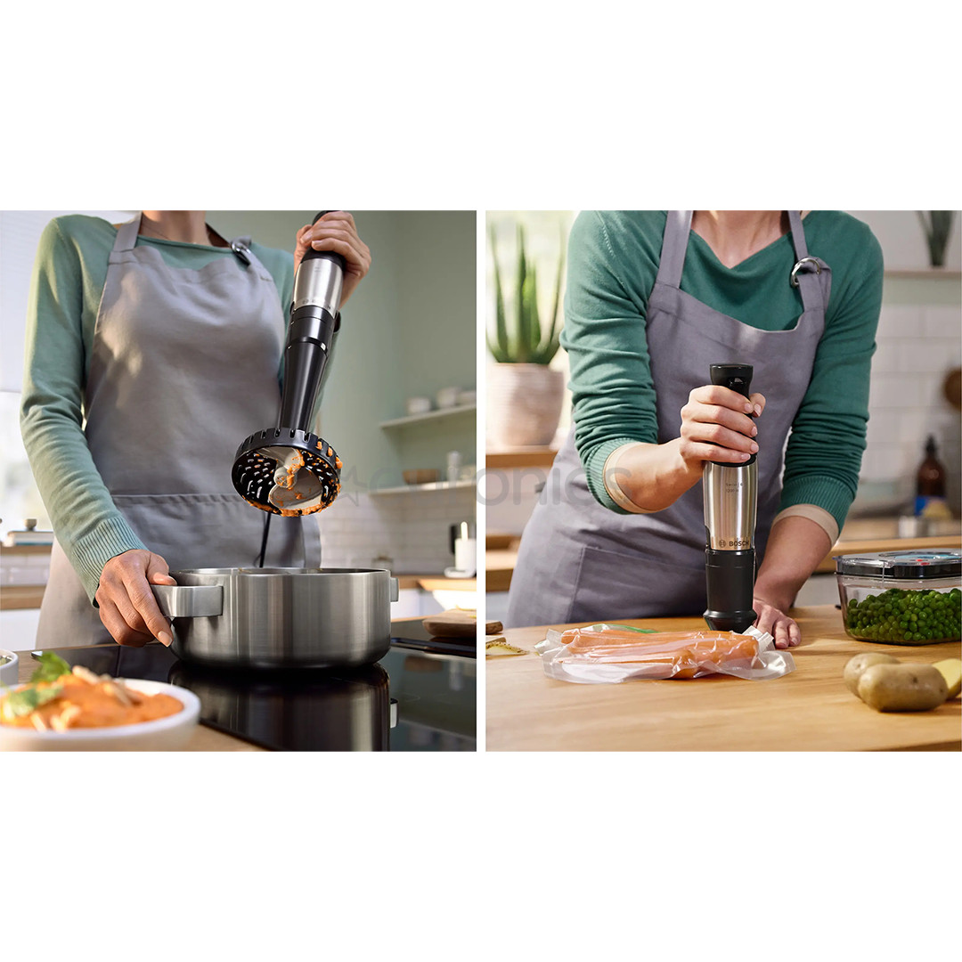 Bosch ErgoMaster, Series 6, 1200 W, stainless steel - Hand blender