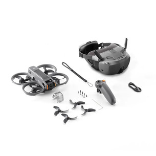DJI Avata 2 Fly Smart Combo, 1 аккумулятор, серый - Дрон