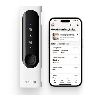 BeamO, valge/must - 4-ühes tervisenäitajate monitor
