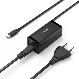 Hama Universal USB-C Notebook Power Supply, 45 W, black - Charger