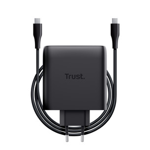 Trust Maxo, 100 W, USB-C, must - Laadija