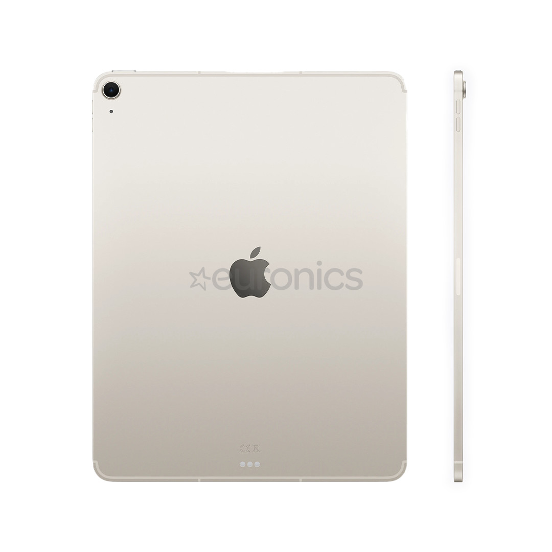 Apple iPad Air 13'' M4, 128 GB, Wi-Fi + Cellular, kuldne - Tahvelarvuti
