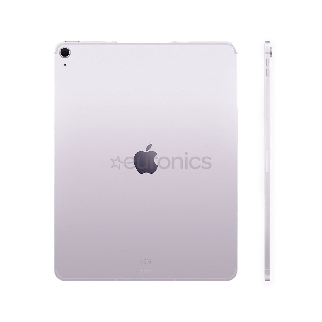 Apple iPad Air 13'' M4, 256 ГБ, Wi-Fi + Cellular, сиреневый - Планшет