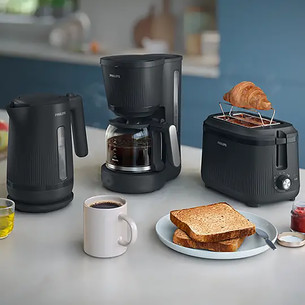 Philips 3000 Series, 830 W, black - Toaster