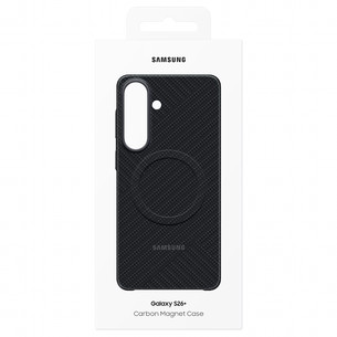 Samsung Carbon Magnet Case, Galaxy S26+, must - Ümbris