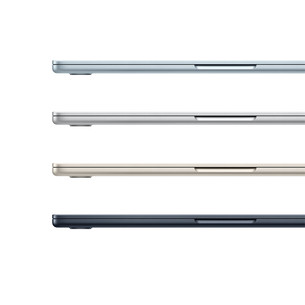 Apple MacBook Air 13 (2026), M5, 10C/10C, 16 GB, 1 TB, ENG, midnight  - Notebook