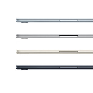Apple MacBook Air 15 (2026), M5, 10C/10C, 16 GB, 512 GB, SWE, midnight - Notebook